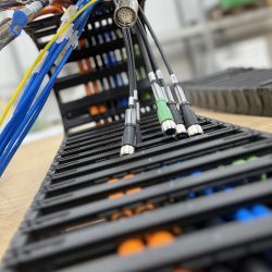 Energieketten in der Kabelkonfektion